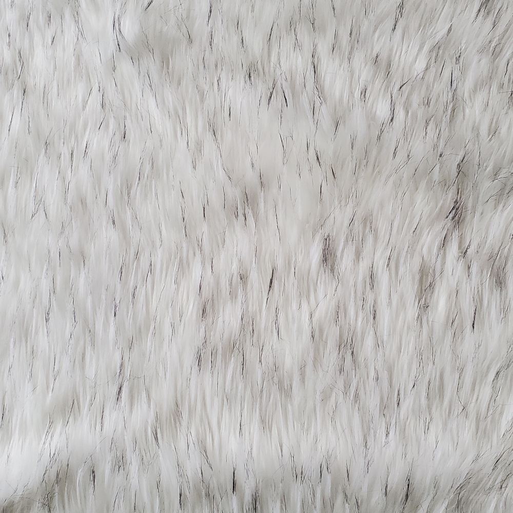Laura Ashley White Faux Fur Accent